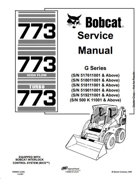 bobcat skid steer specs 773|bobcat 773 service manual pdf.